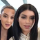 Image 1: Kim Kardashian Kylie Jenner face swap 