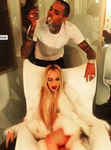 Rita Ora and Chris Brown