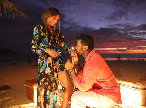Ciara and Russell Wilson engagement