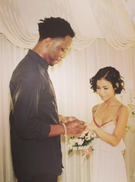 Jhene Aiko and Dot Da Genius wedding