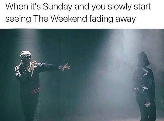 The weekend meme 