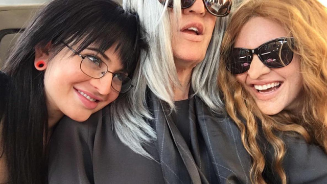 Kylie, Khloe and Kendall try to go incognito OAP c