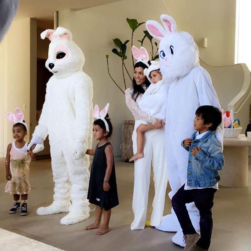 Kardashians Easter Bunny