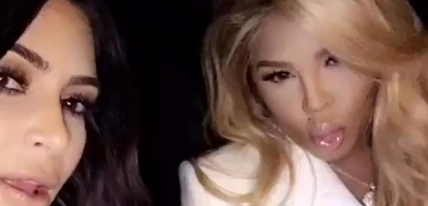 Kim Kardashian goes on night out with Lil Kim