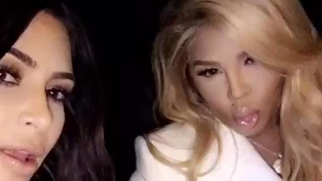 Kim Kardashian goes on night out with Lil Kim