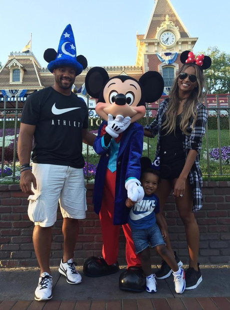 Russell Wilson, Ciara Disneyland