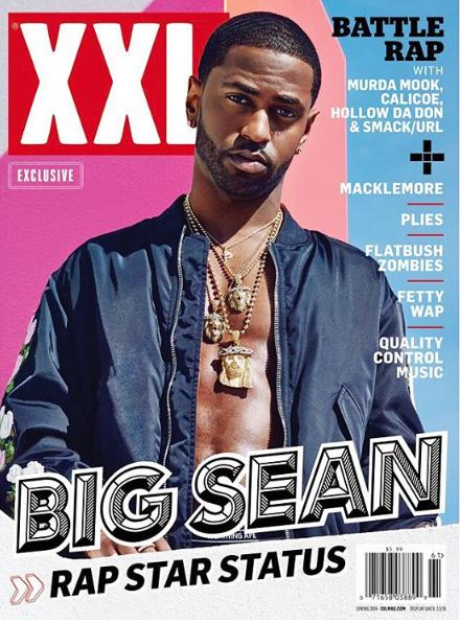 Big Sean on XXL magazine cover