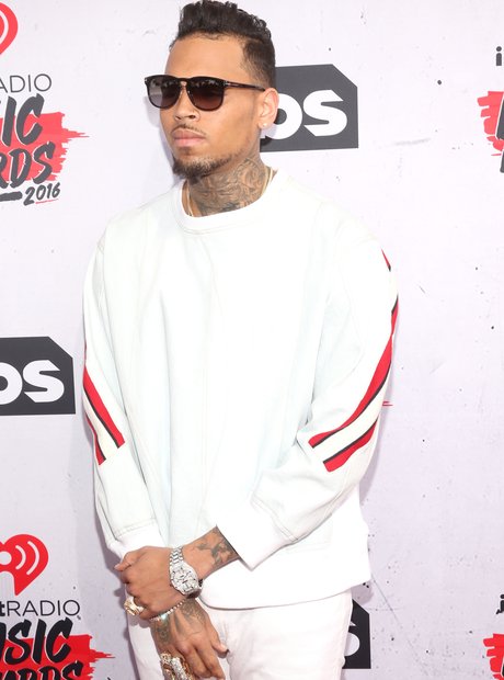 Chris Brown iHeartRadio 2016 Red Carpet