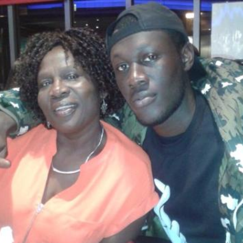 Stormzy with his Mum
