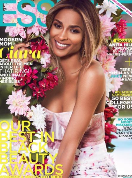 Ciara on the cover of Essence magazine