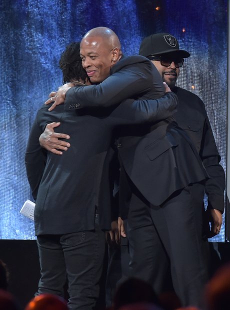 Kendrick Lamar inducting NWA into Rock and Roll Hall of Fame