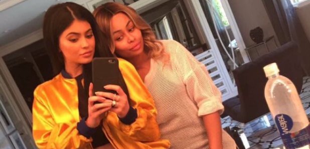 Kylie Jenner and Blac Chyna Snapchat 