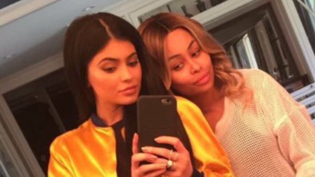 Kylie Jenner and Blac Chyna Snapchat 