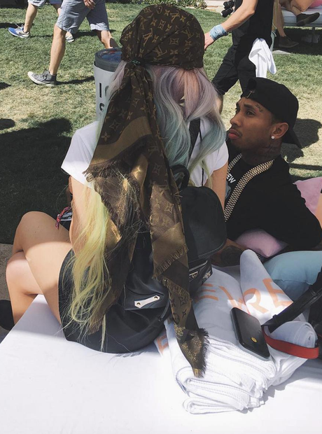 Kylie Jenner Tyga Coachella 2016