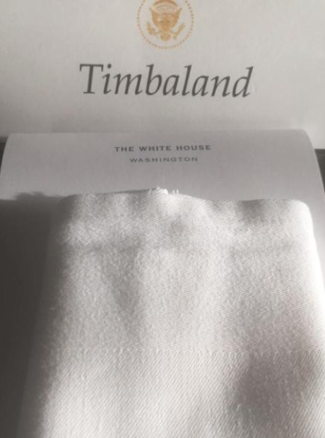 Timbaland White House invitation