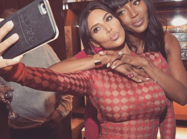 Kim Kardashian Naomi Campbell