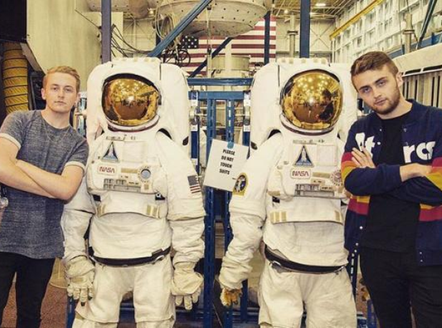 Disclosure with astronauts