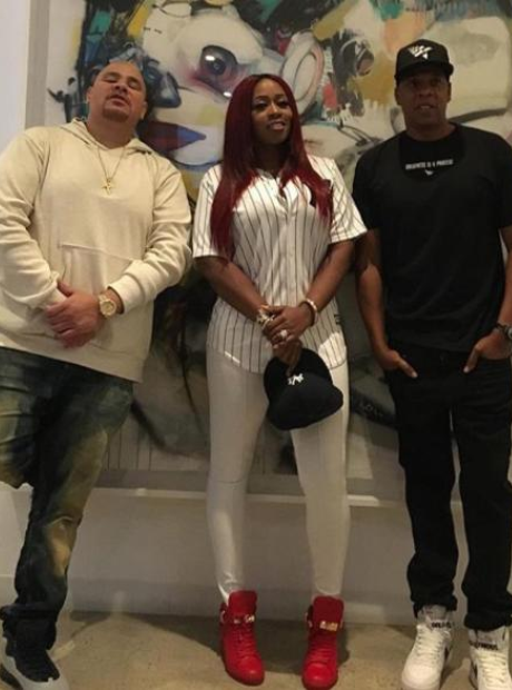 Jay Z and Fat Joe and Remy Ma