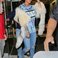 Image 8: Rihanna steps out in tie dye t-shirt with sunglass