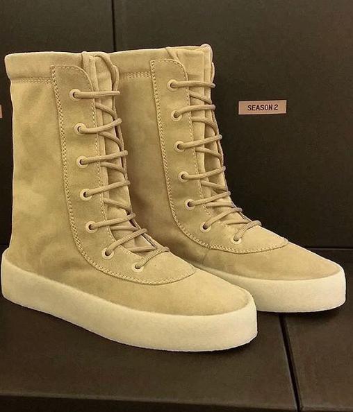 Kanye West Crepe Sole Boot