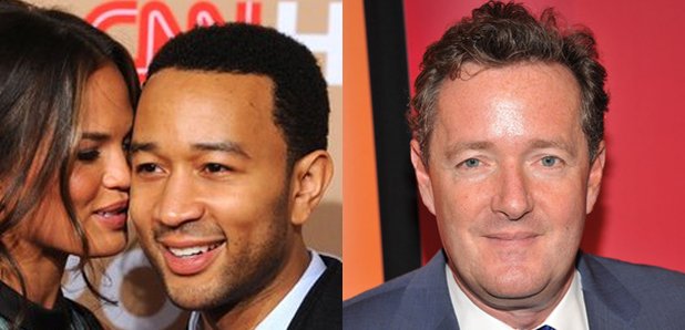 John Legend Chrissy Tiegen Piers Morgan