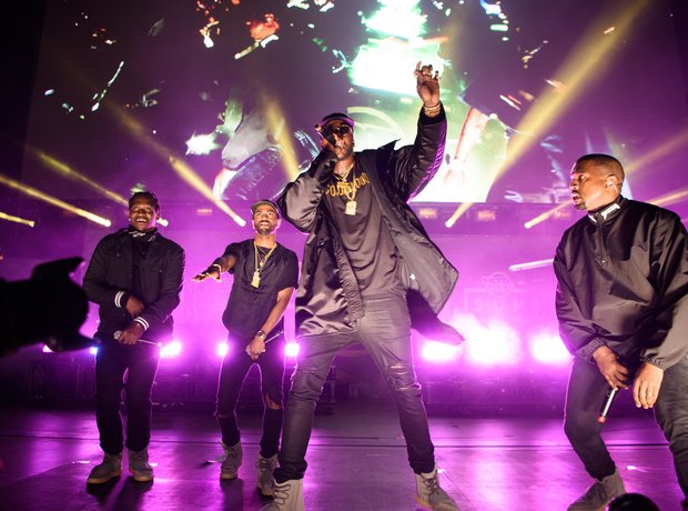 Pusha T, Big Sean, 2 Chainz and Kanye West per