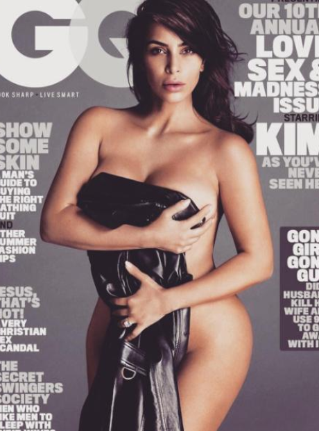 Kim Kardashian GQ cover