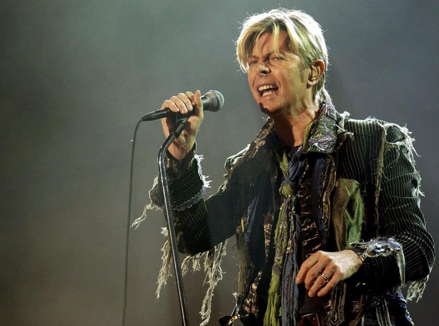 David Bowie Bowie performing in 2004