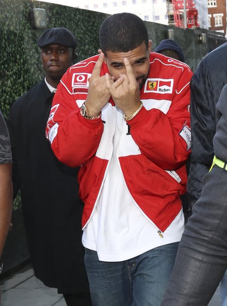 Drake leaving nightclub in London