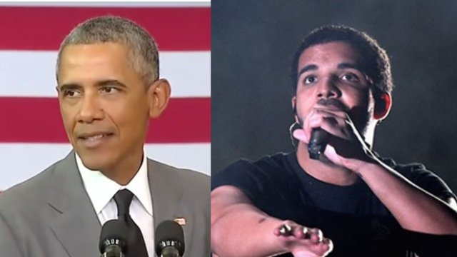 Drake and Obama
