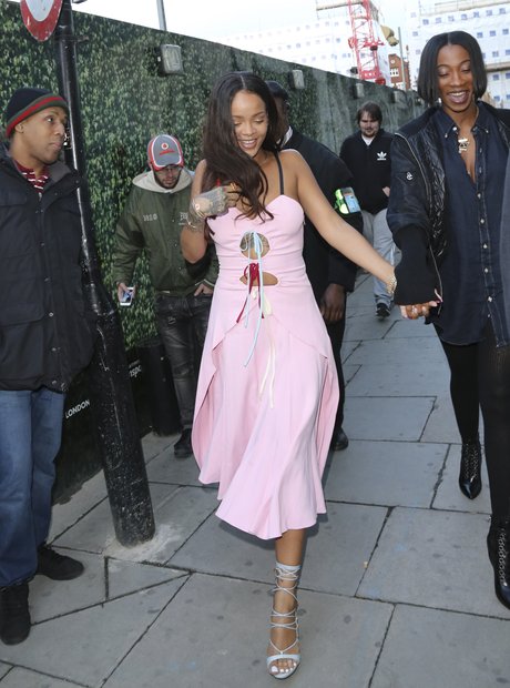 Rihanna and Drake in London