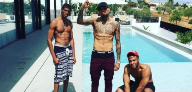 Chris Brown Villa Ibiza