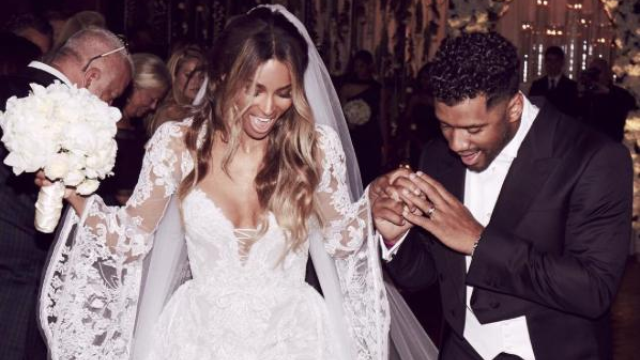 Ciara and Russell Wilson married