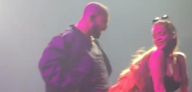Drake and Rihanna
