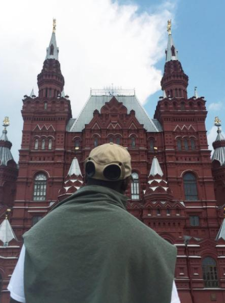 Skepta in Russia
