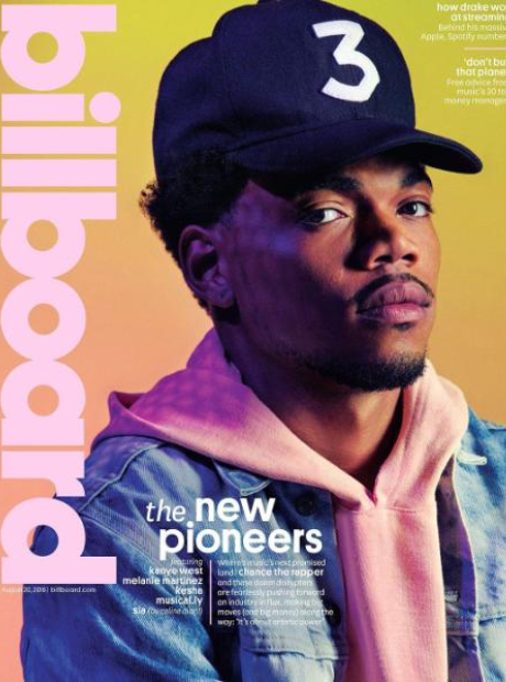 Chance The Rapper covering Billboard Magazine