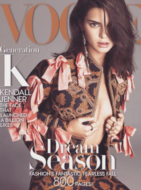 Kendall Jenner September Vogue Magazine Cover