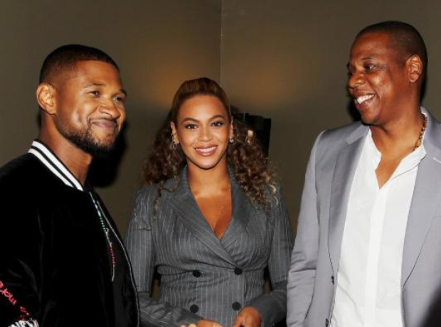 Usher Beyonce Jay Z