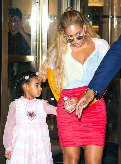 Beyonce and Blue Ivy shopping