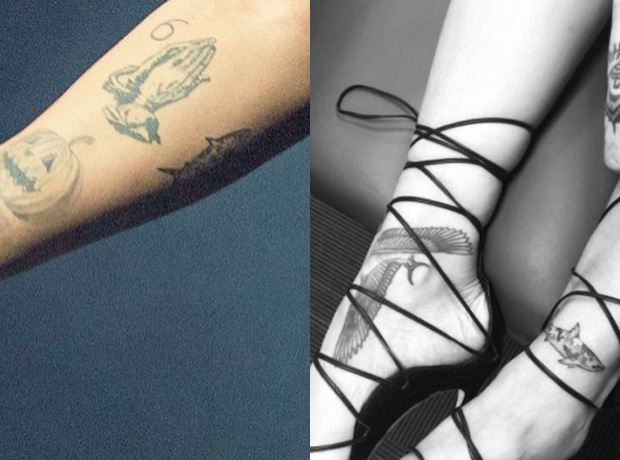 Drake Rihanna Matching Tattoos