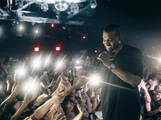 Kanye West Pop Up GOOD Music Show