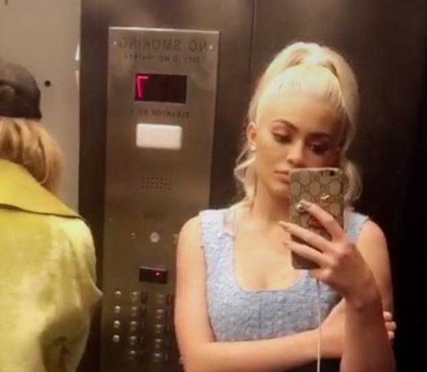 Kylie Jenner Stuck In Elevator