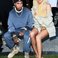 Image 3: Tyga and Kylie Jenner on the FROW for Yeezy 4