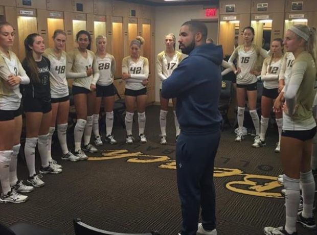 Drake god daughter volleyball speech