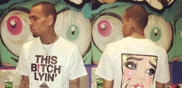 Chris Brown This Bitch Lyin T-Shirt 