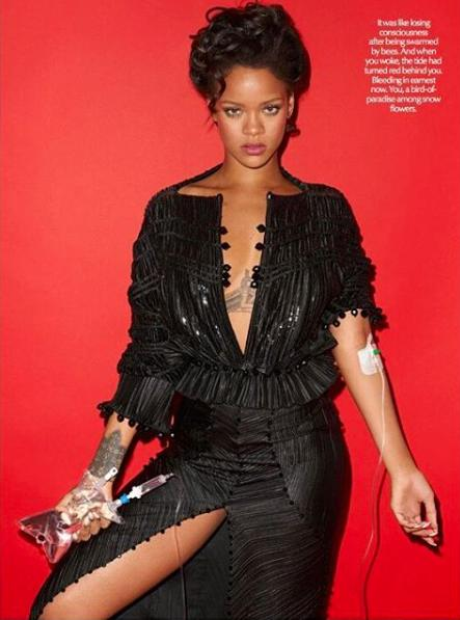 Rihanna CR Magazine