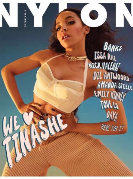 Tinashe NYLON Magazine Cover October Issue