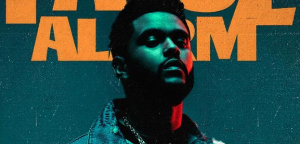 The weeknd single cover for false alarm