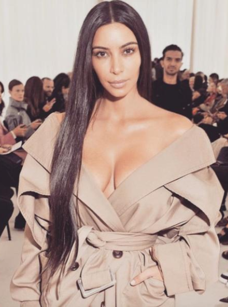 Kim Kardashian Makeup Free