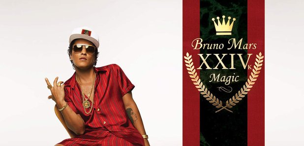 Bruno Mars - 24K Magic album cover